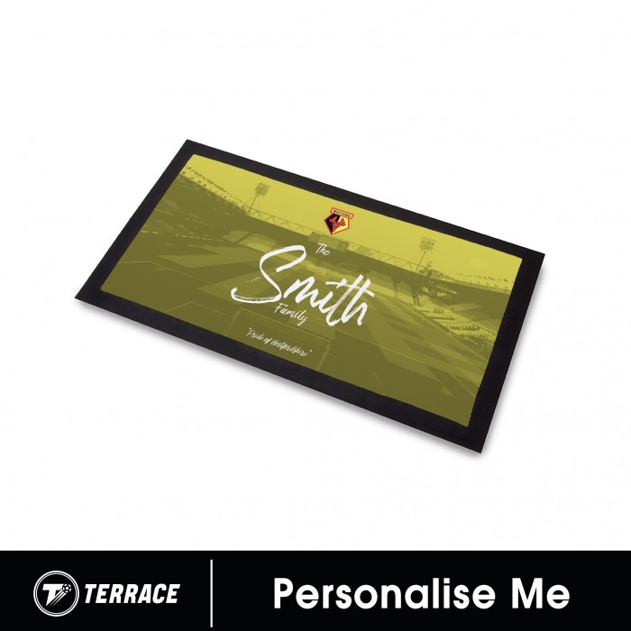 PERSONALISED FAMILY BAR RUNNER