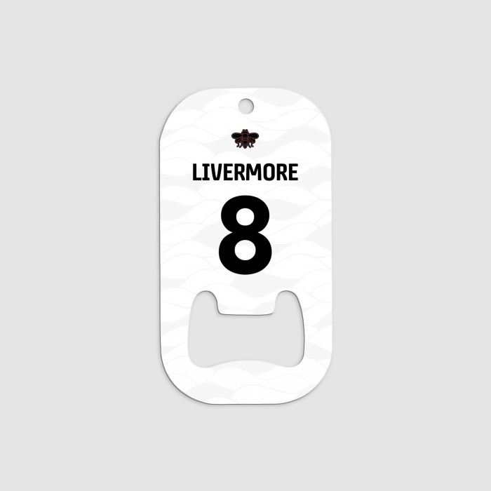 LIVERMORE PLAYER BOTTLE OPENER