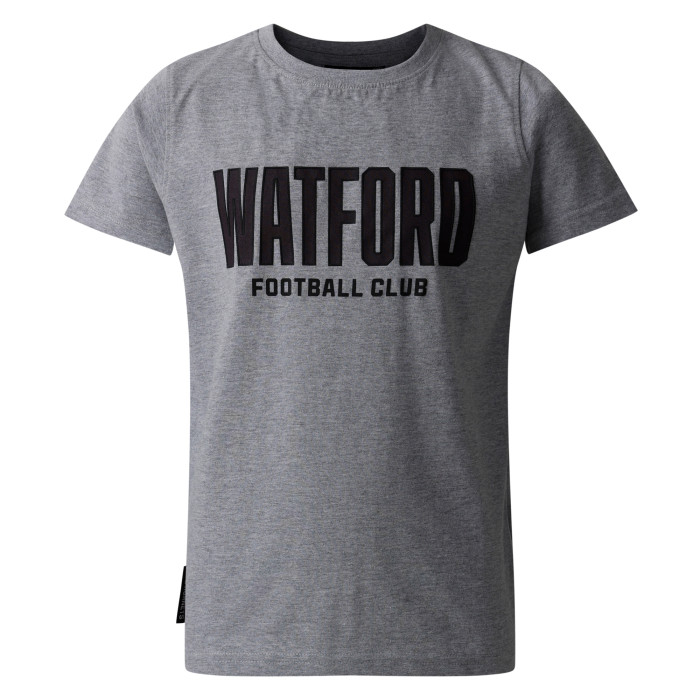 JUNIOR GREY CORDUROY PRINT TEE
