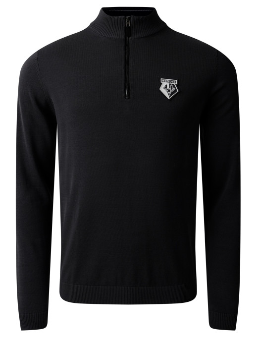PERFORMANCE GOLF 1/4 ZIP KNITTED SWEATER