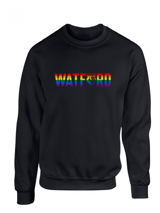 MENS PRIDE BLACK SWEATSHIRT FOUREX