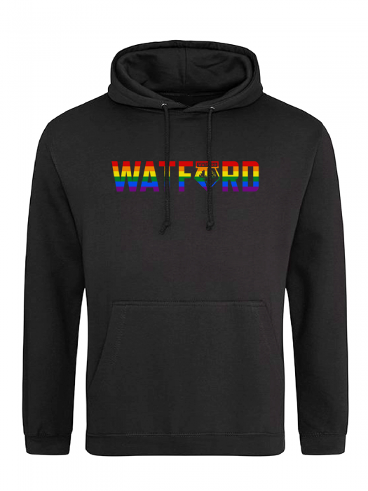 MENS PRIDE BLACK HOODIE