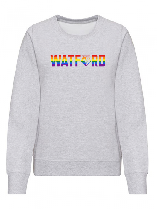 WOMENS PRIDE GREY SWEATSHIRT