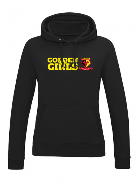 WOMENS GOLDEN GIRLS BLACK HOODIE