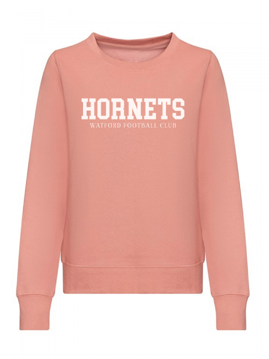 WOMENS HORNET DUSKY PINK SWEAT