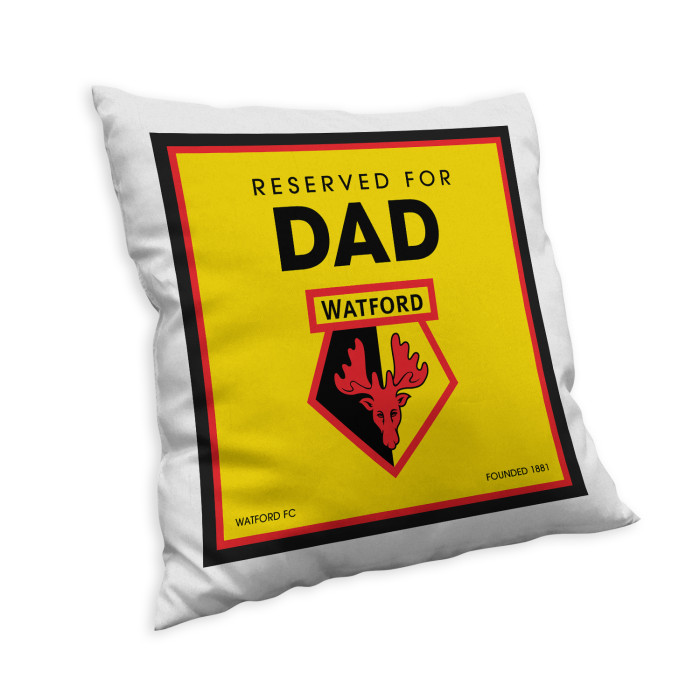 RESERVED FOR DAD CUSHION