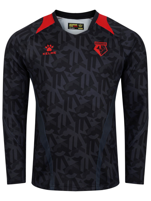 24/25 ADULT L/S BLACK STAFF TRAINING JERSEY