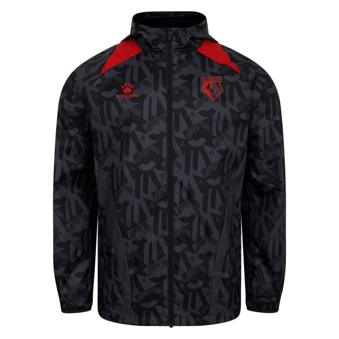 24/25 JUNIOR BLACK STAFF TRAINING RAIN JACKET