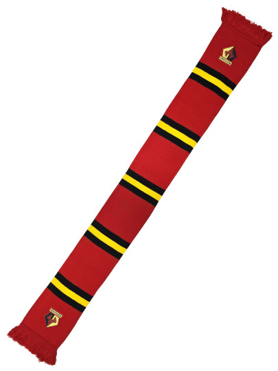 CLASSIC RED BAR SCARF
