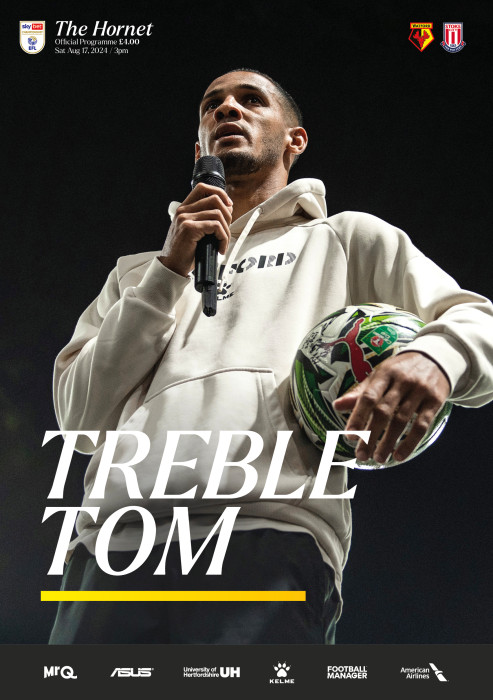2024/25 WATFORD V STOKE CITY PROGRAMME