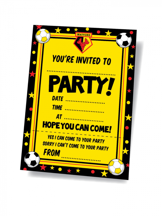 10 PACK PARTY INVITES