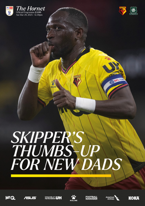2024/25 WATFORD V PLYMOUTH A. PROGRAMME