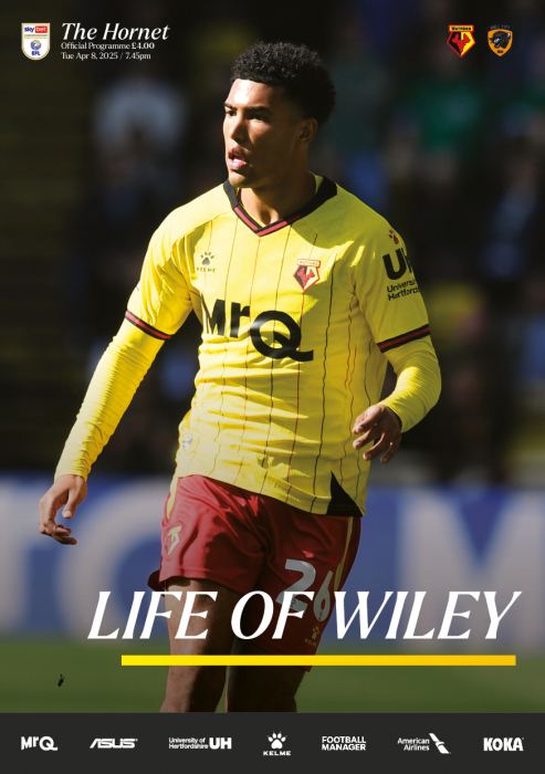 2024/25 WATFORD V HULL CITY PROGRAMME