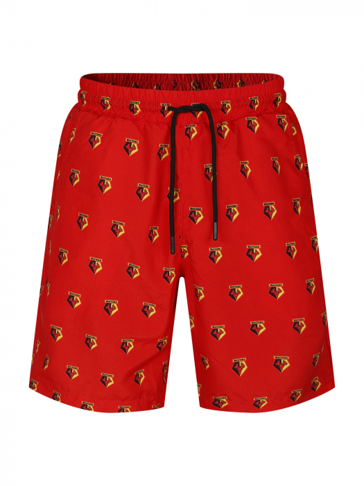 ADULT ALL OVER CREST SWIM SHORTS