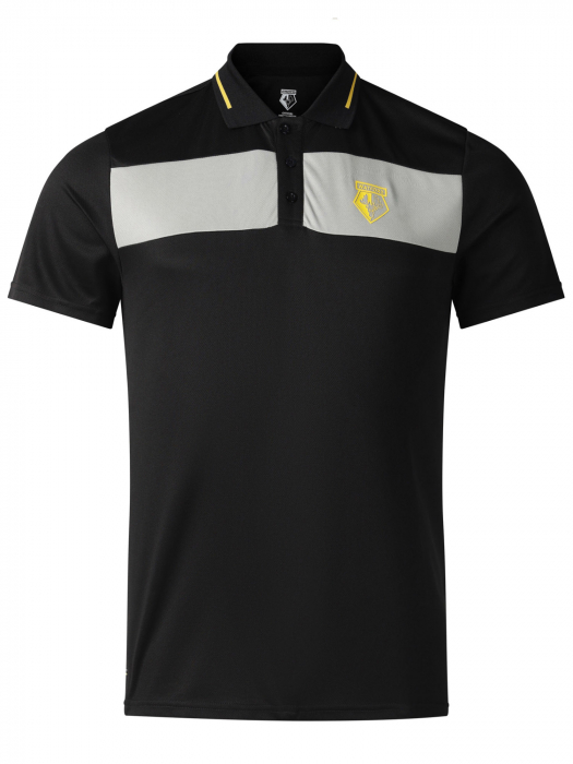 SS26 PERFORMANCE GOLF BLACK POLO