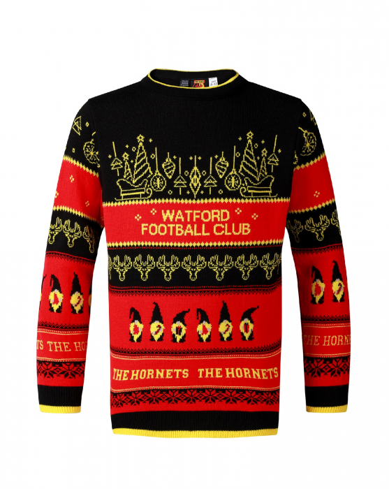 JUNIOR GNOME WRAP CHRISTMAS JUMPER 