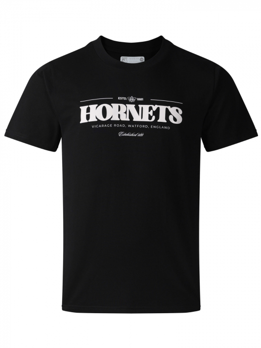 WOMENS LOGO BLACK TEE