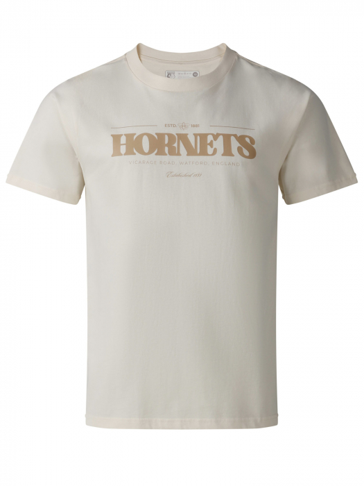 WOMENS LOGO ECRU TEE