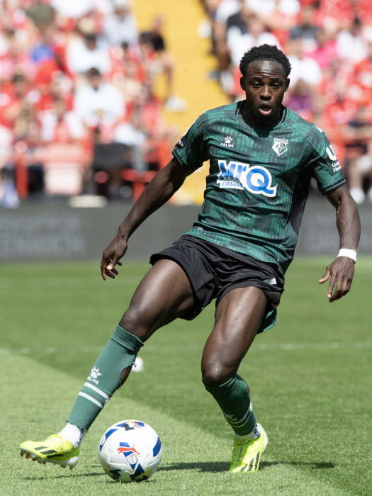 NGAKIA MATCH WORN AWAY SHIRT V CHARLTON