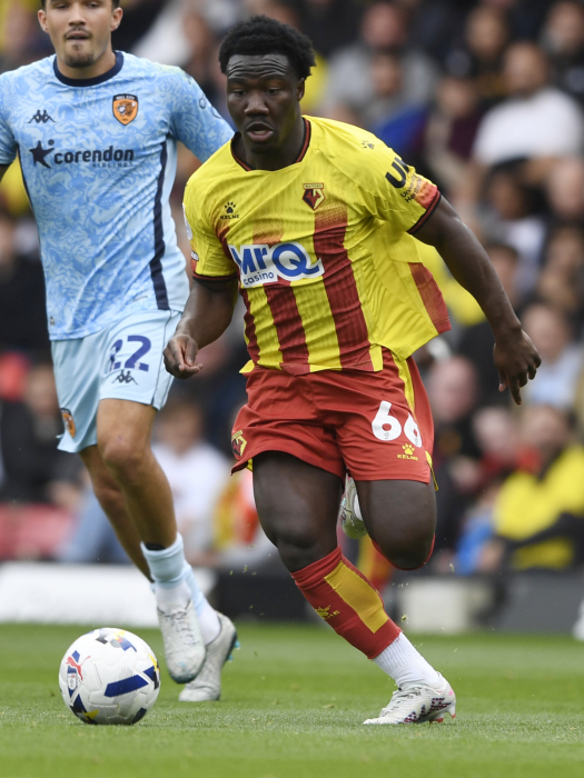 IRANKUNDA WORN & SIGNED HOME SHIRT V HULL CITY