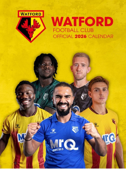 WATFORD FC CALENDAR 2026