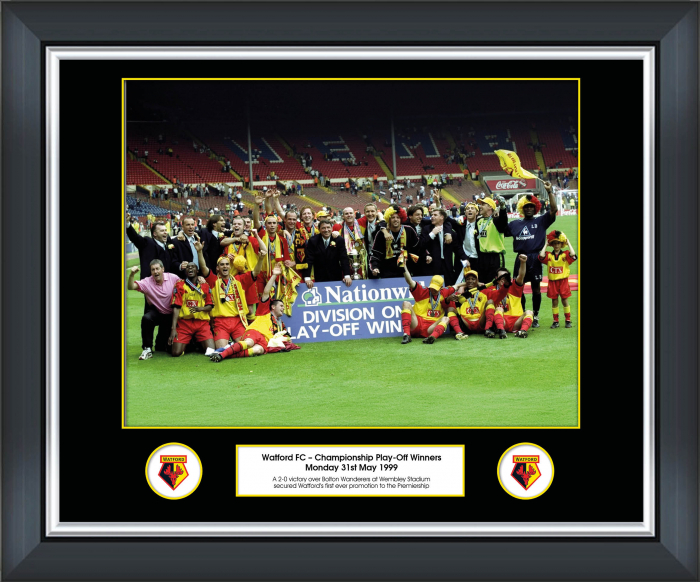 WFC MOMENTS FRAMED PRINT 20 x 16 v PLAY OFF WIN 99 WFC MOMENTS FRAMED PRINT 20 x 16 v PLAY OFF WIN 99