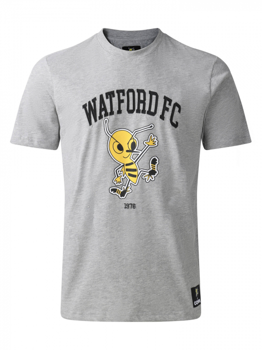 HAPPY HORNET GREY TEE