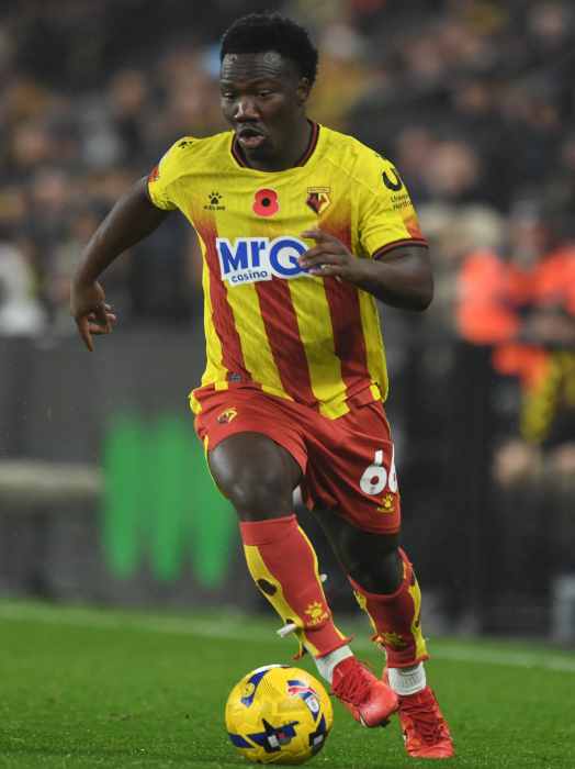 NESTROY IRANKUNDA MATCH WORN & SIGNED POPPY SHIRT