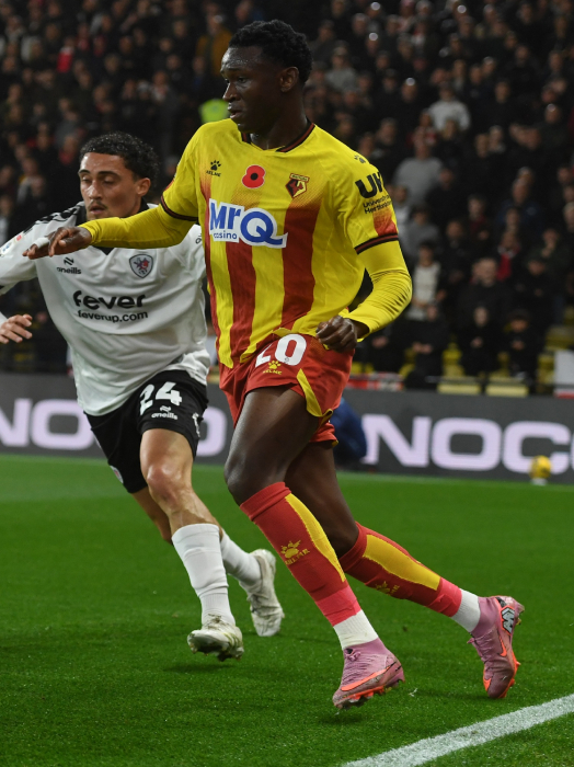 MAMADOU DOUMBIA MATCH WORN & SIGNED POPPY SHIRT