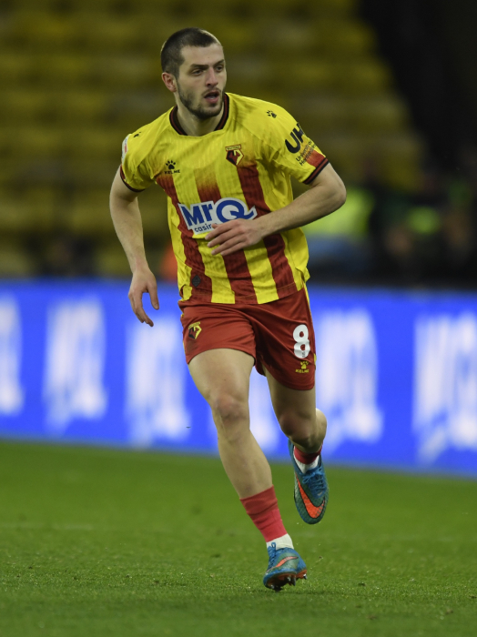 CHAKVETADZE MATCH WORN & SIGNED HOME SHIRT V PREST