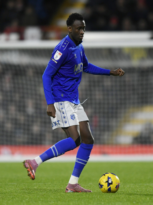 DOUMBIA WORN & SIGNED THIRD SHIRT V WREXHAM