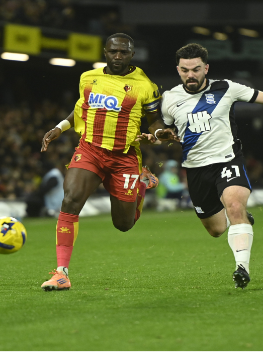 SISSOKO WORN & SIGNED HOME SHIRT V BIRMINGHAM