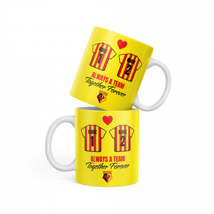  WATFORD FOREVER PERSONALISED MUG