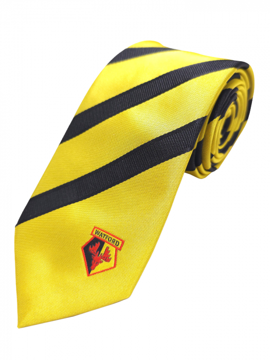 YELLOW STRIPED TIE