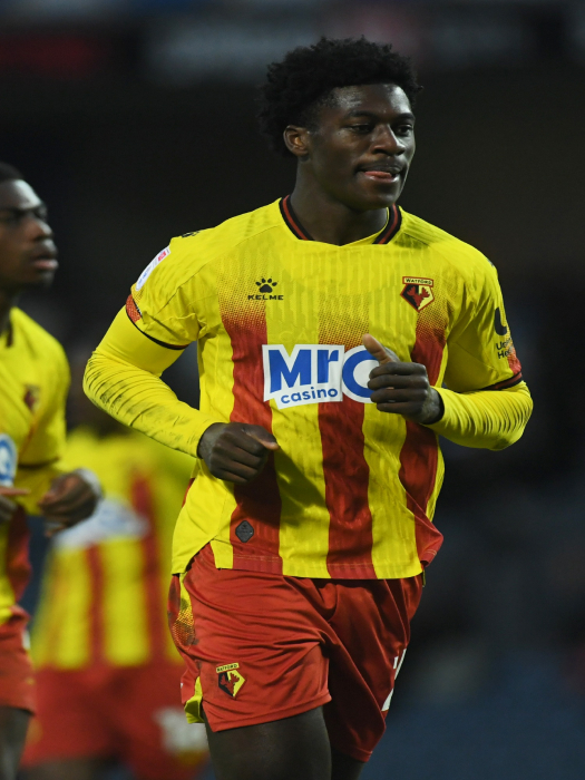 ABANKWAH WORN & SIGNED HOME SHIRT V BLACKBURN