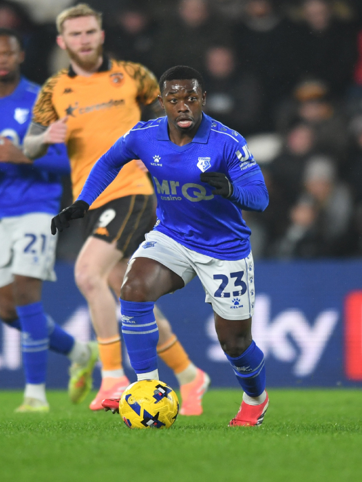 N.MENDY MATCH WORN & SIGNED THIRD SHIRT V HULL