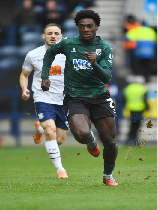 ABANKWAH WORN & SIGNED AWAY SHIRT V PRESTON NE