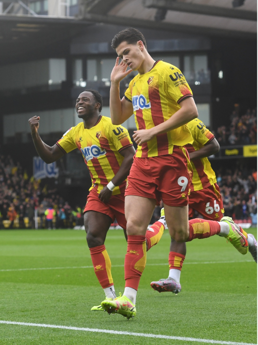 KJERRUMGAARD WORN & SIGNED HOME SHIRT V DERBY