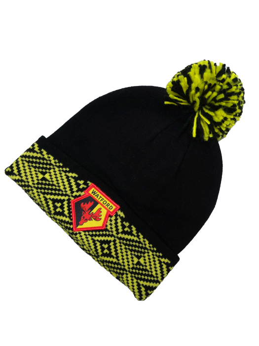 WATFORD DIAMOND PATTERN BEANIE