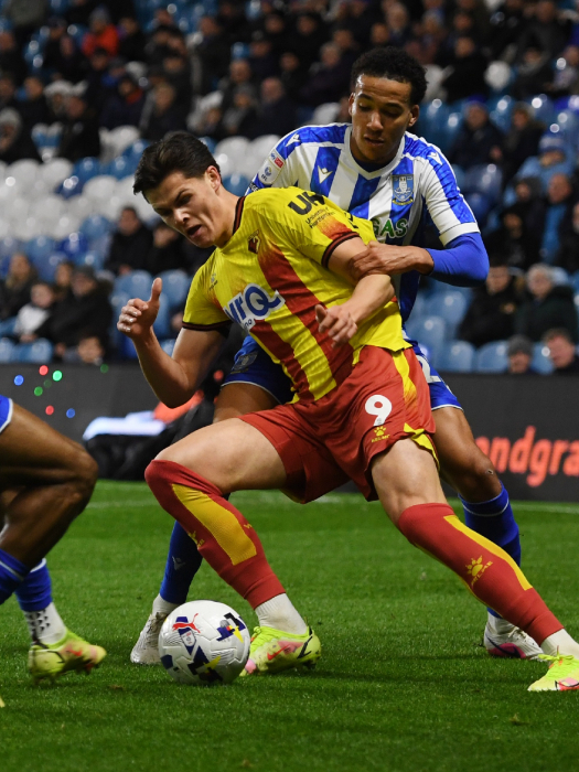 KJERRUMGAARD WORN & SIGNED HOME SHIRT V SHEFF W