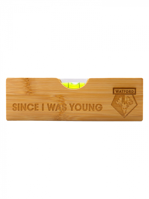 BAMBOO SPIRIT LEVEL & BOTTLE OPENER