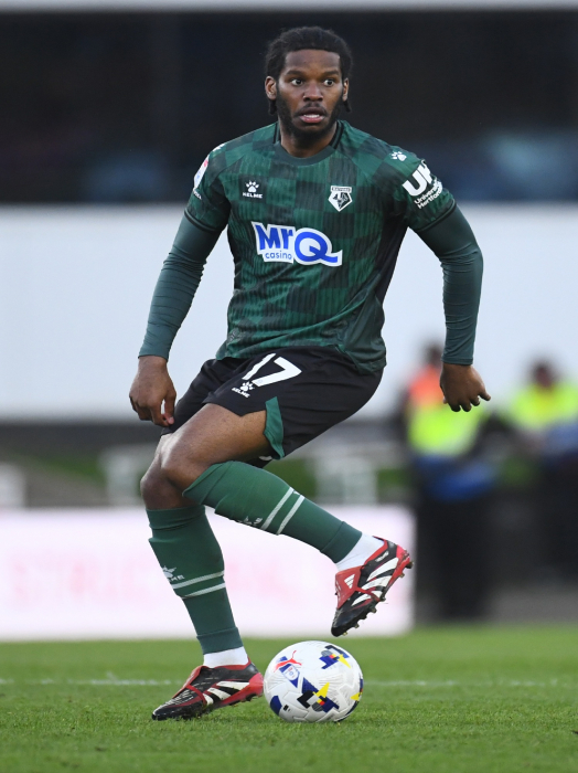 EKWAH MATCH WORN & SIGNED AWAY SHIRT V STOKE