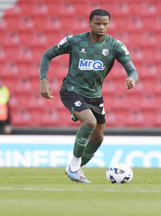 MFUNI MATCH WORN & AWAY SHIRT V STOKE