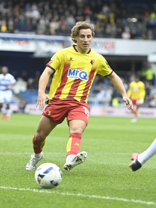 BOVE WORN & SIGNED HOME SHIRT V QPR