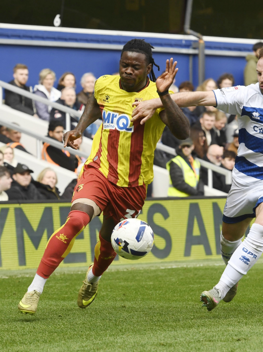 BAAH WORN & SIGNED HOME SHIRT V QPR
