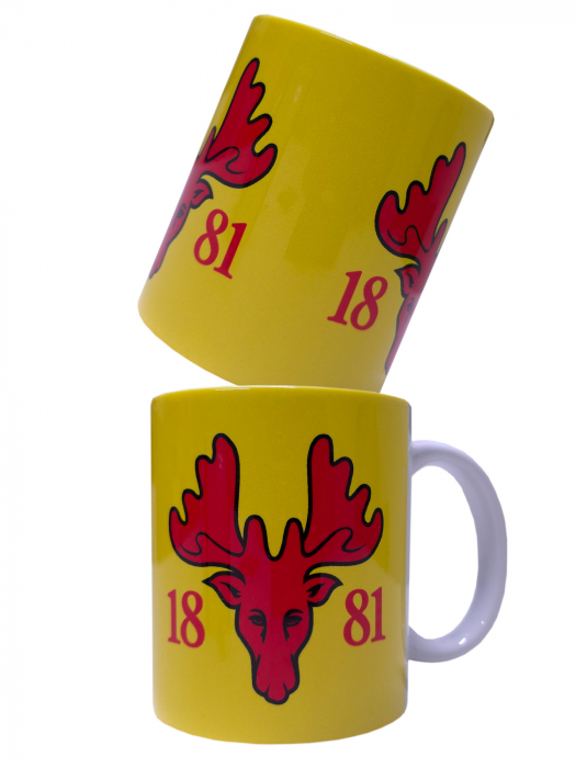 1881 YELLOW HERITAGE MUG