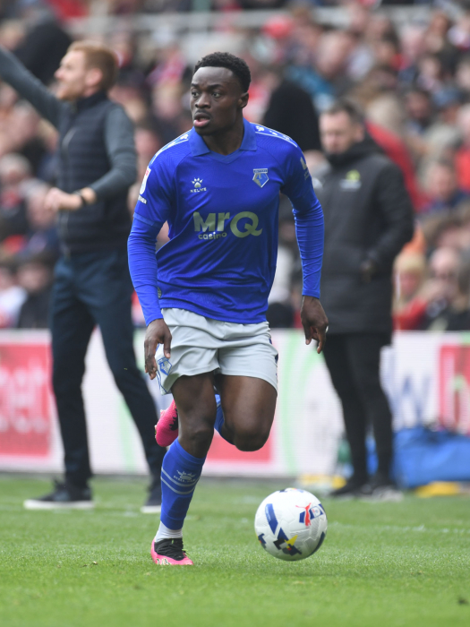 BOLA WORN & SIGNED THIRD SHIRT V MIDDLESBROUGH